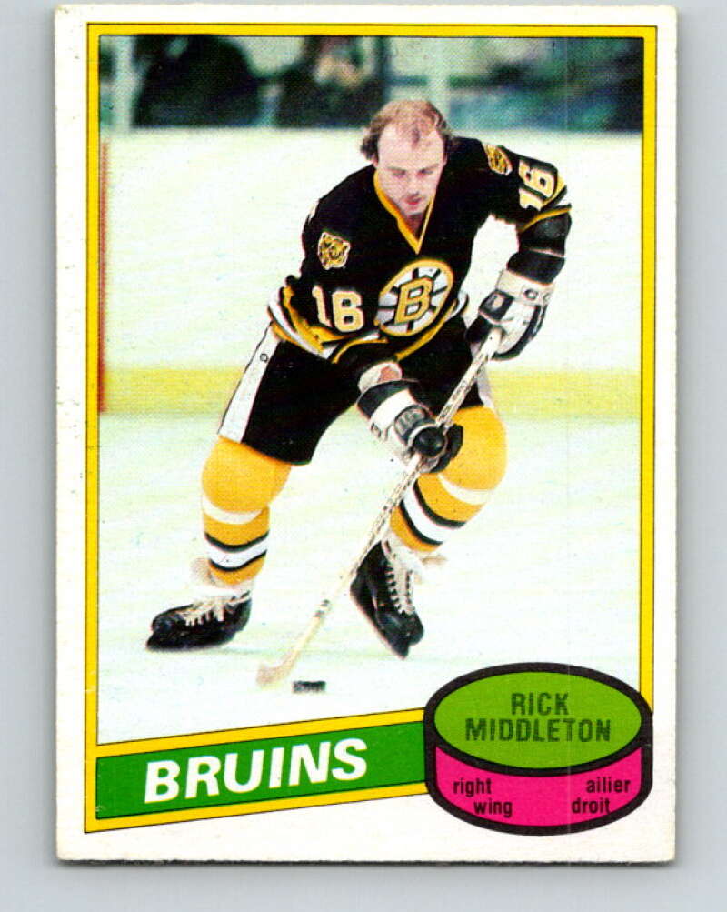 1980-81 O-Pee-Chee #251 Rick Middleton Boston Bruins V39621