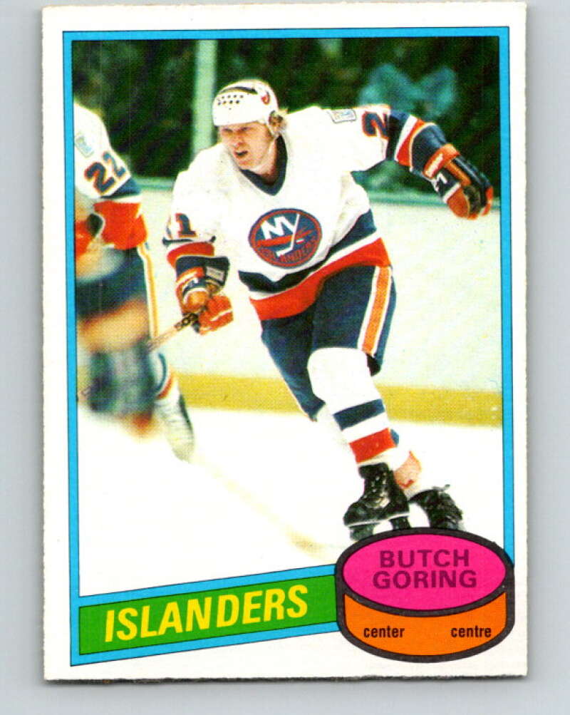 1980-81 O-Pee-Chee #254 Butch Goring New York Islanders V39646