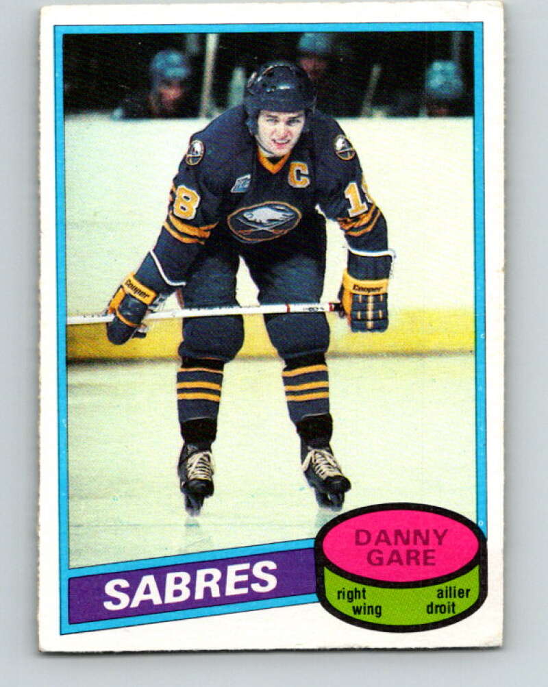 1980-81 O-Pee-Chee #260 Danny Gare Buffalo Sabres V39695