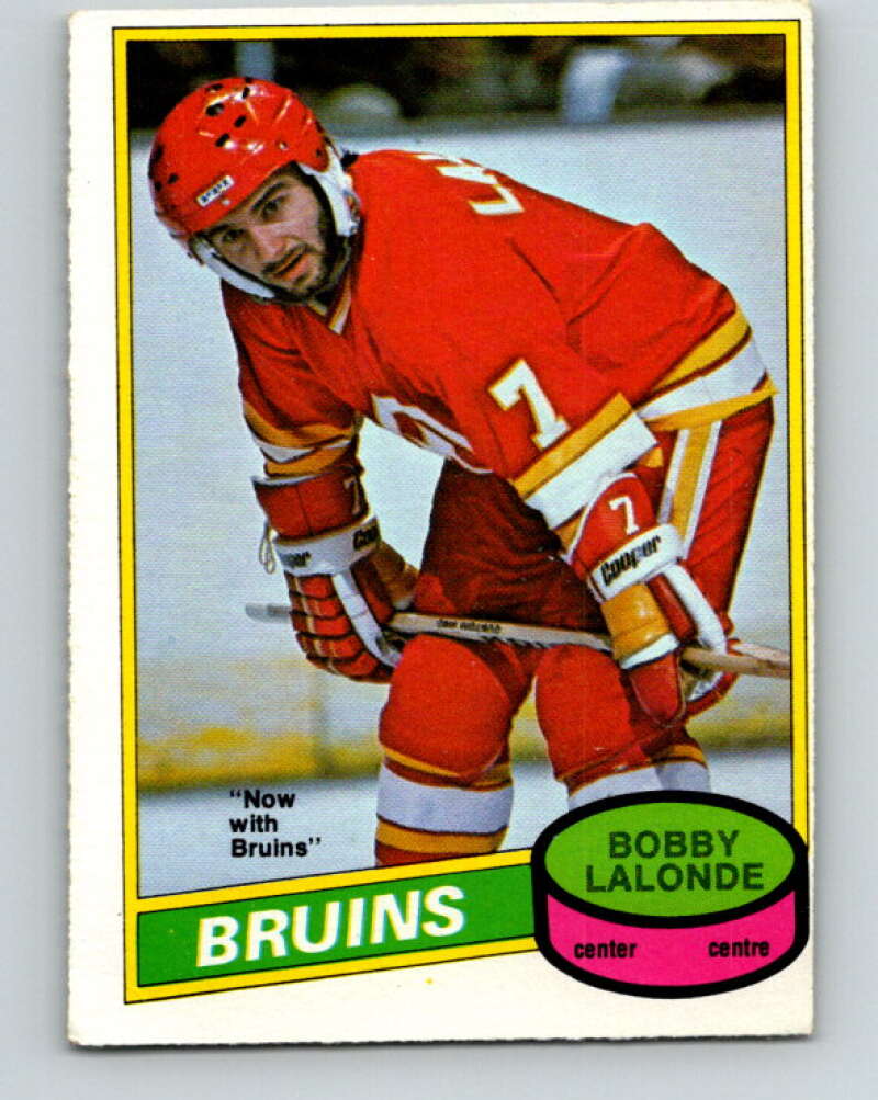 1980-81 O-Pee-Chee #265 Bobby Lalonde Boston Bruins V39743