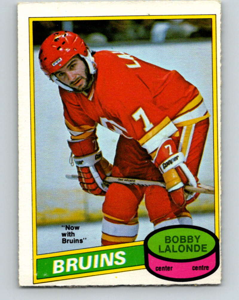 1980-81 O-Pee-Chee #265 Bobby Lalonde Boston Bruins V39747
