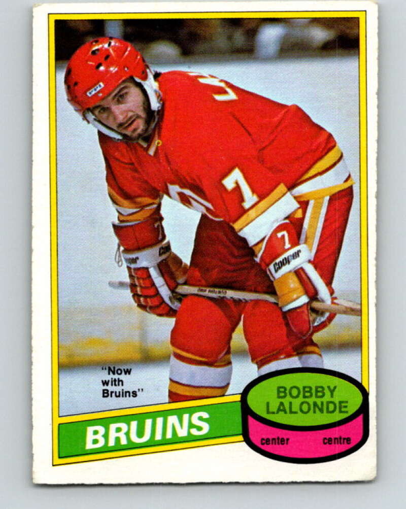 1980-81 O-Pee-Chee #265 Bobby Lalonde Boston Bruins V39752