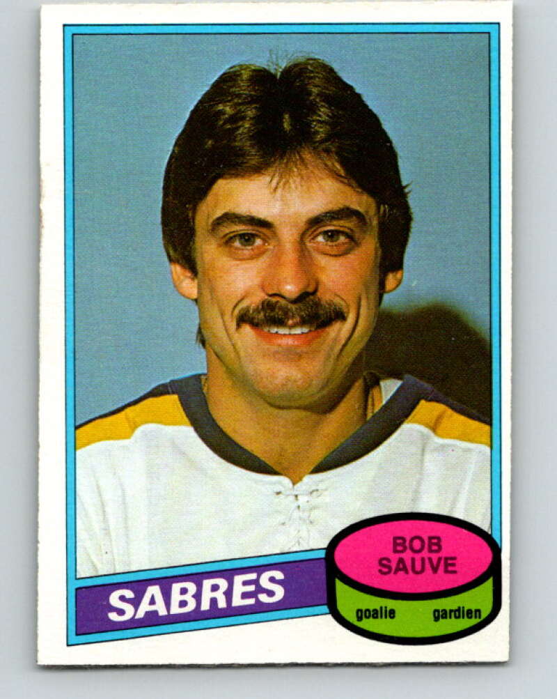 1980-81 O-Pee-Chee #266 Bob Sauve Buffalo Sabres V39760