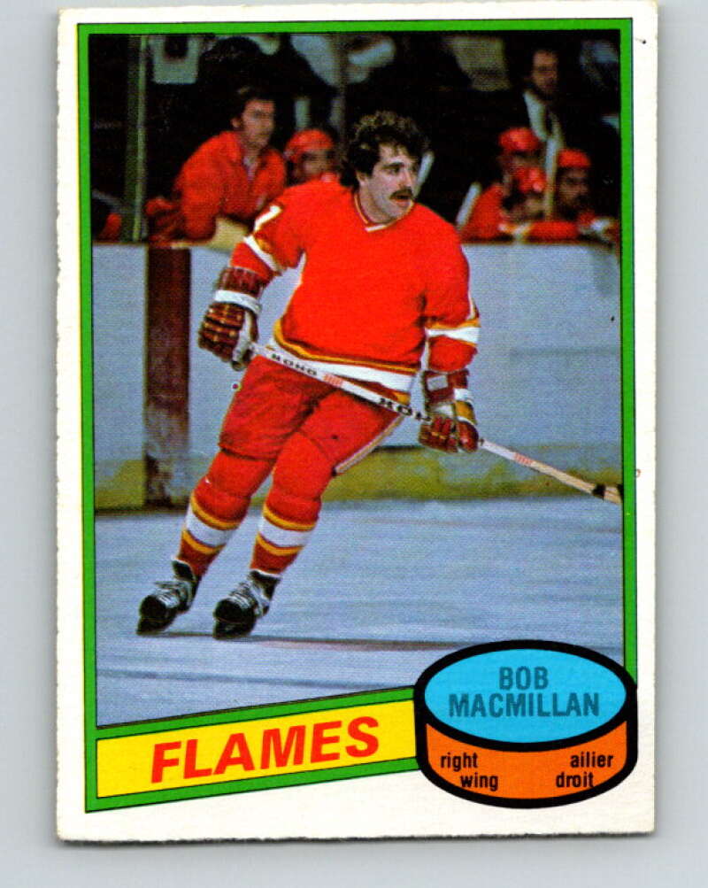 1980-81 O-Pee-Chee #267 Bob MacMillan Calgary Flames V39769