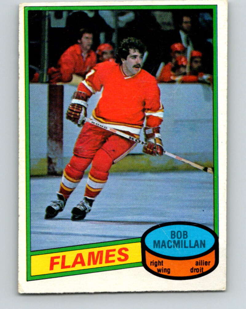 1980-81 O-Pee-Chee #267 Bob MacMillan Calgary Flames V39778