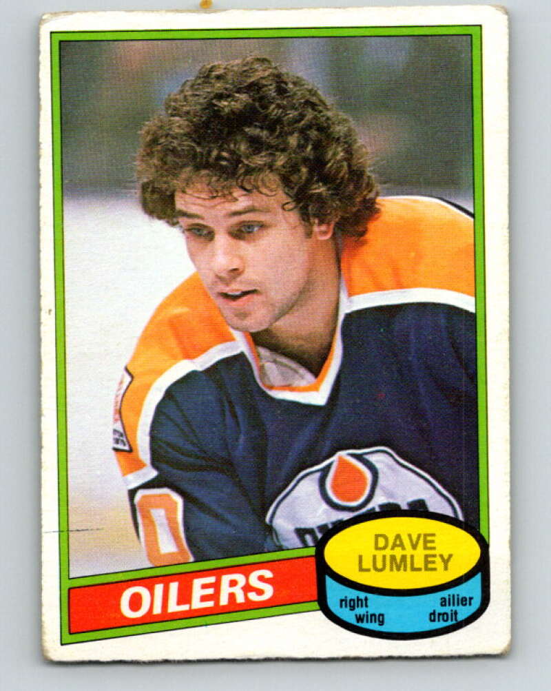 1980-81 O-Pee-Chee #271 Dave Lumley RC Rookie Edmonton Oilers V39813