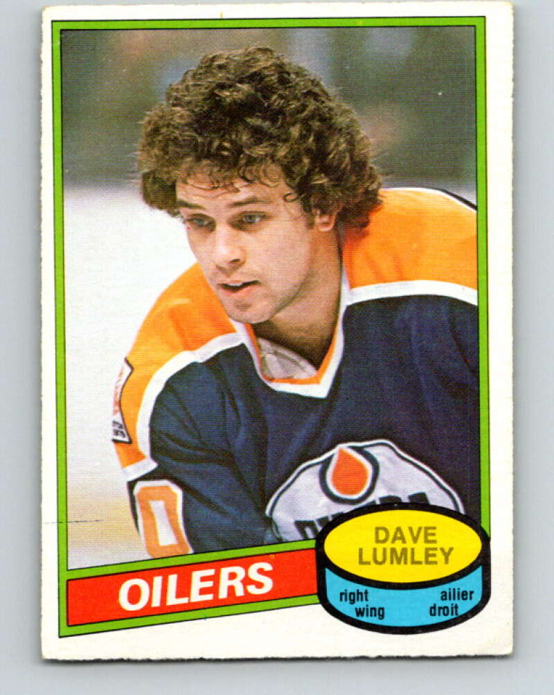 1980-81 O-Pee-Chee #271 Dave Lumley RC Rookie Edmonton Oilers V39818