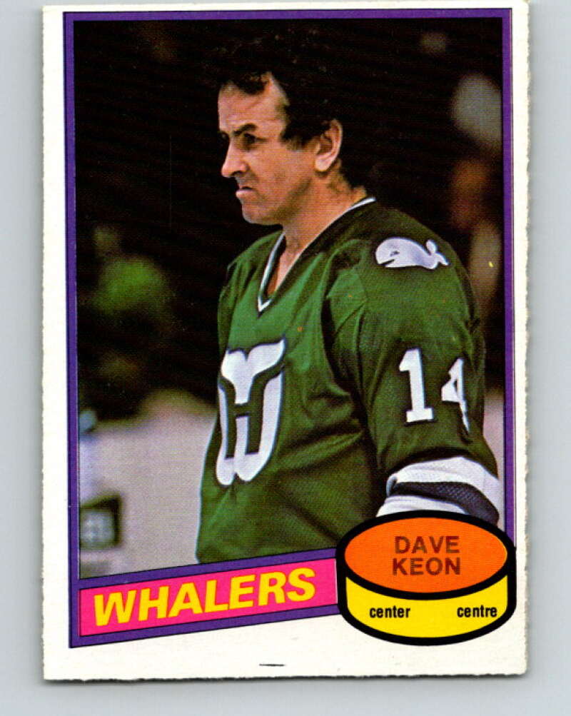 1980-81 O-Pee-Chee #272 Dave Keon Hartford Whalers V39825