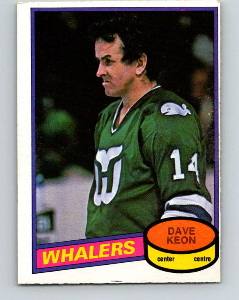 1980-81 O-Pee-Chee #272 Dave Keon Hartford Whalers V39829