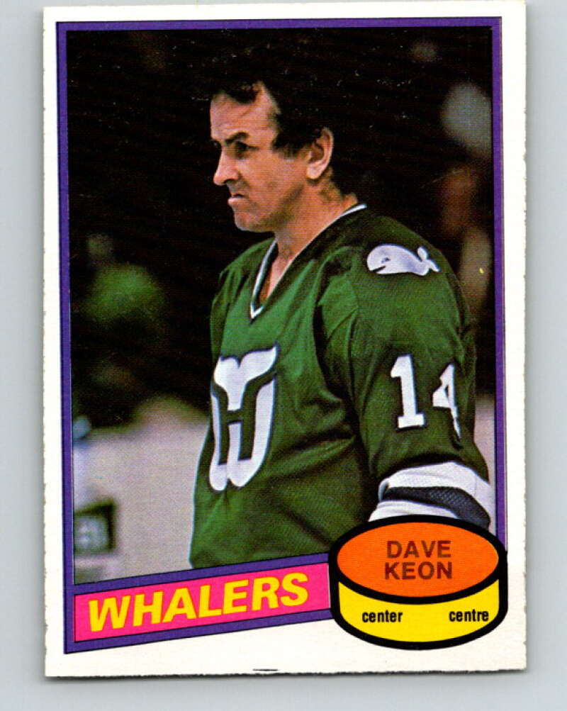 1980-81 O-Pee-Chee #272 Dave Keon Hartford Whalers V39832