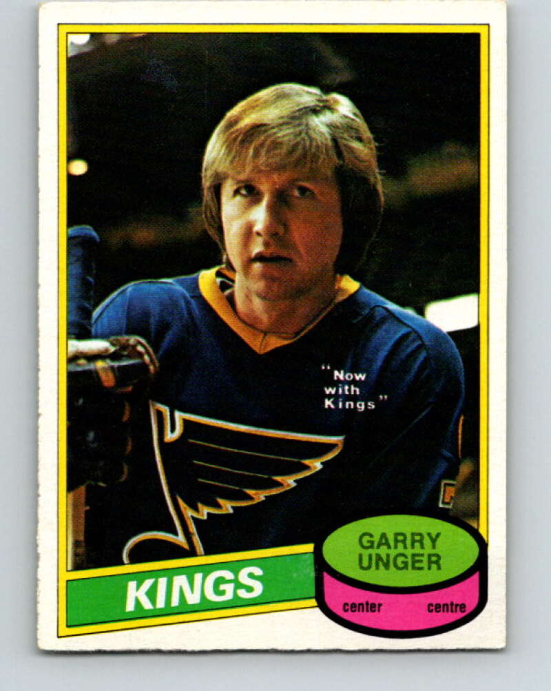 1980-81 O-Pee-Chee #273 Garry Unger Los Angeles Kings V39841