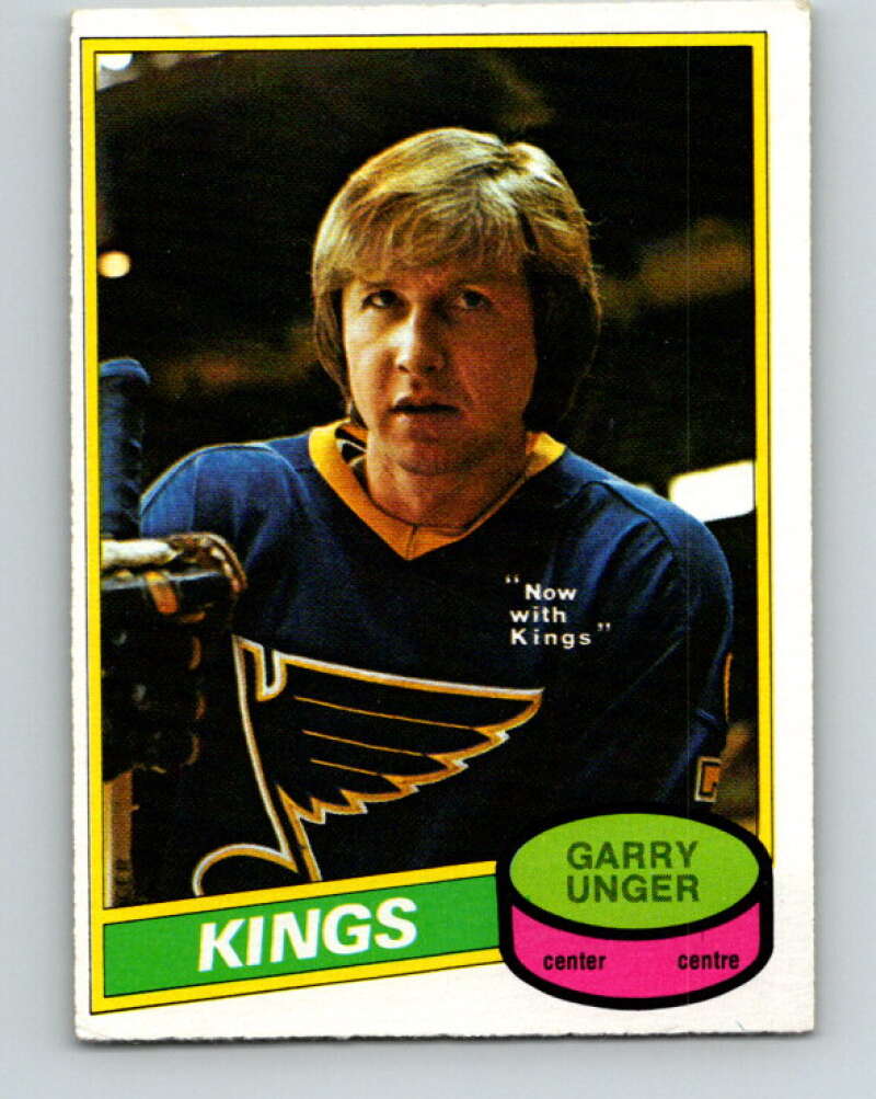 1980-81 O-Pee-Chee #273 Garry Unger Los Angeles Kings V39844