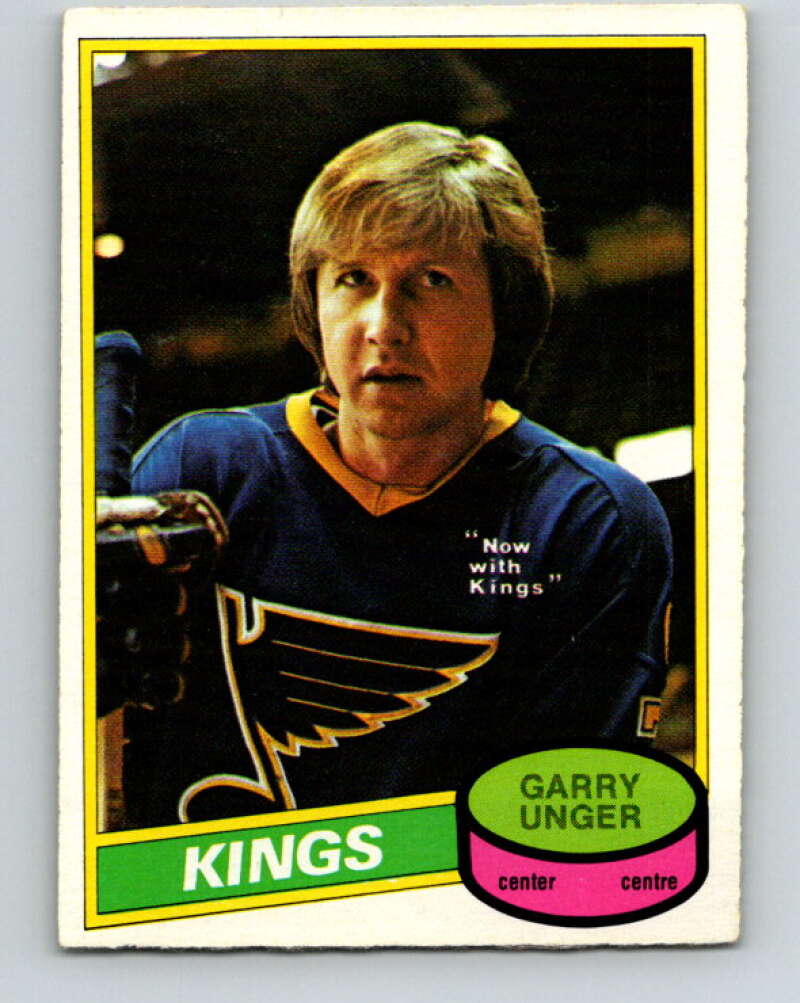 1980-81 O-Pee-Chee #273 Garry Unger Los Angeles Kings V39845