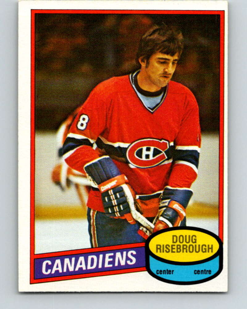 1980-81 O-Pee-Chee #275 Doug Risebrough UER Montreal Canadiens V39858