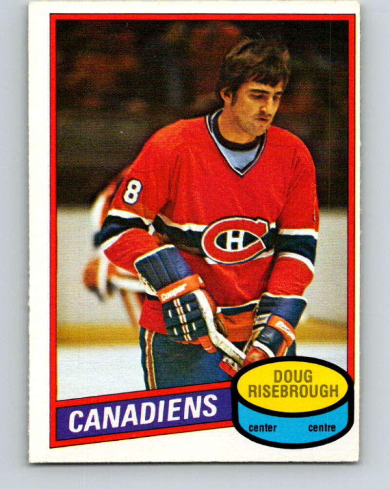 1980-81 O-Pee-Chee #275 Doug Risebrough UER Montreal Canadiens V39862
