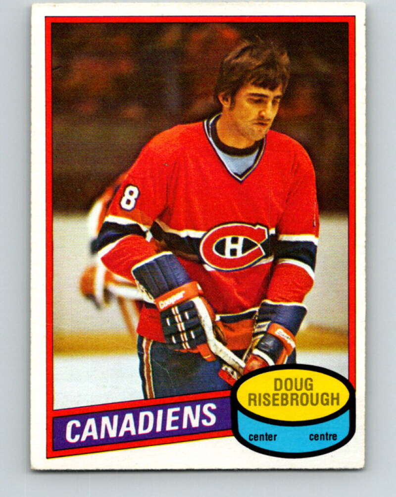 1980-81 O-Pee-Chee #275 Doug Risebrough UER Montreal Canadiens V39865