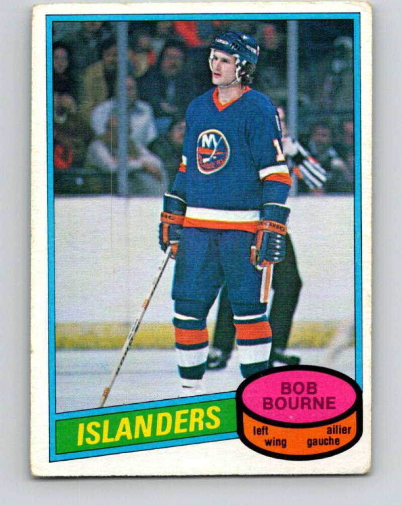 1980-81 O-Pee-Chee #276 Bob Bourne New York Islanders V39869