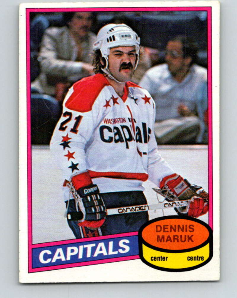 1980-81 O-Pee-Chee #284 Dennis Maruk Washington Capitals V39943