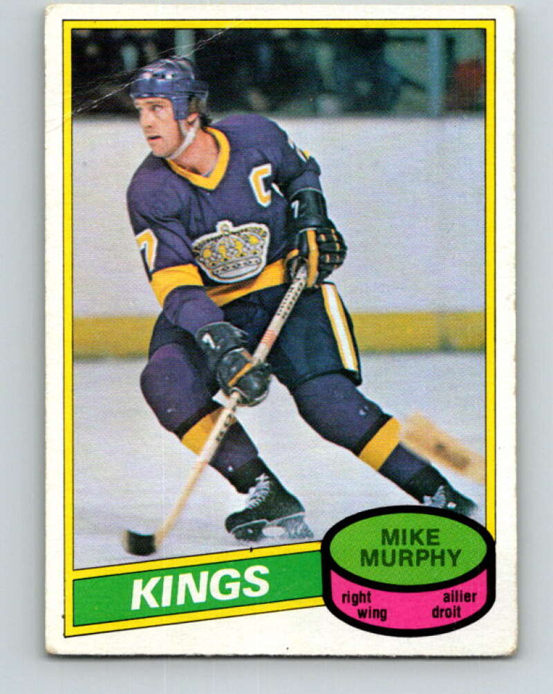 1980-81 O-Pee-Chee #286 Mike Murphy Los Angeles Kings V39961