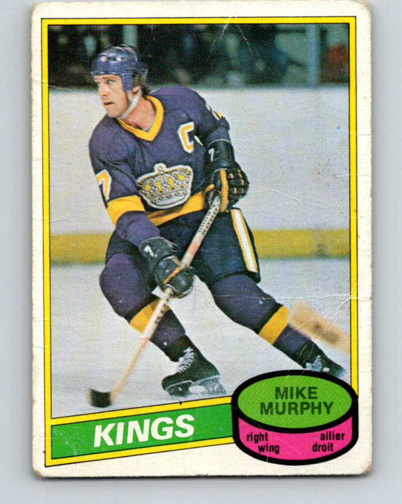 1980-81 O-Pee-Chee #286 Mike Murphy Los Angeles Kings V39966