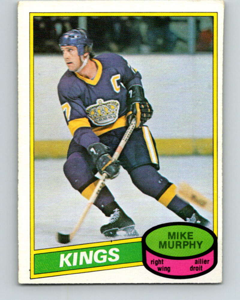 1980-81 O-Pee-Chee #286 Mike Murphy Los Angeles Kings V39971