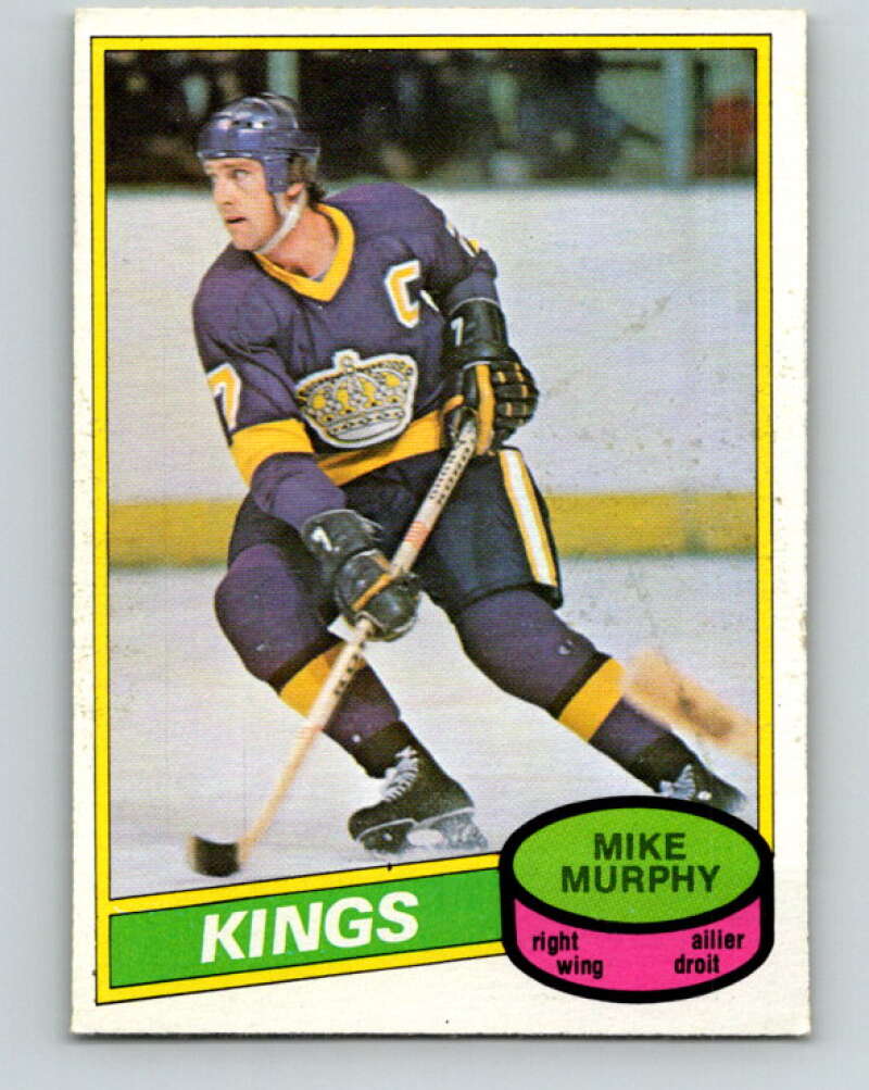 1980-81 O-Pee-Chee #286 Mike Murphy Los Angeles Kings V39973