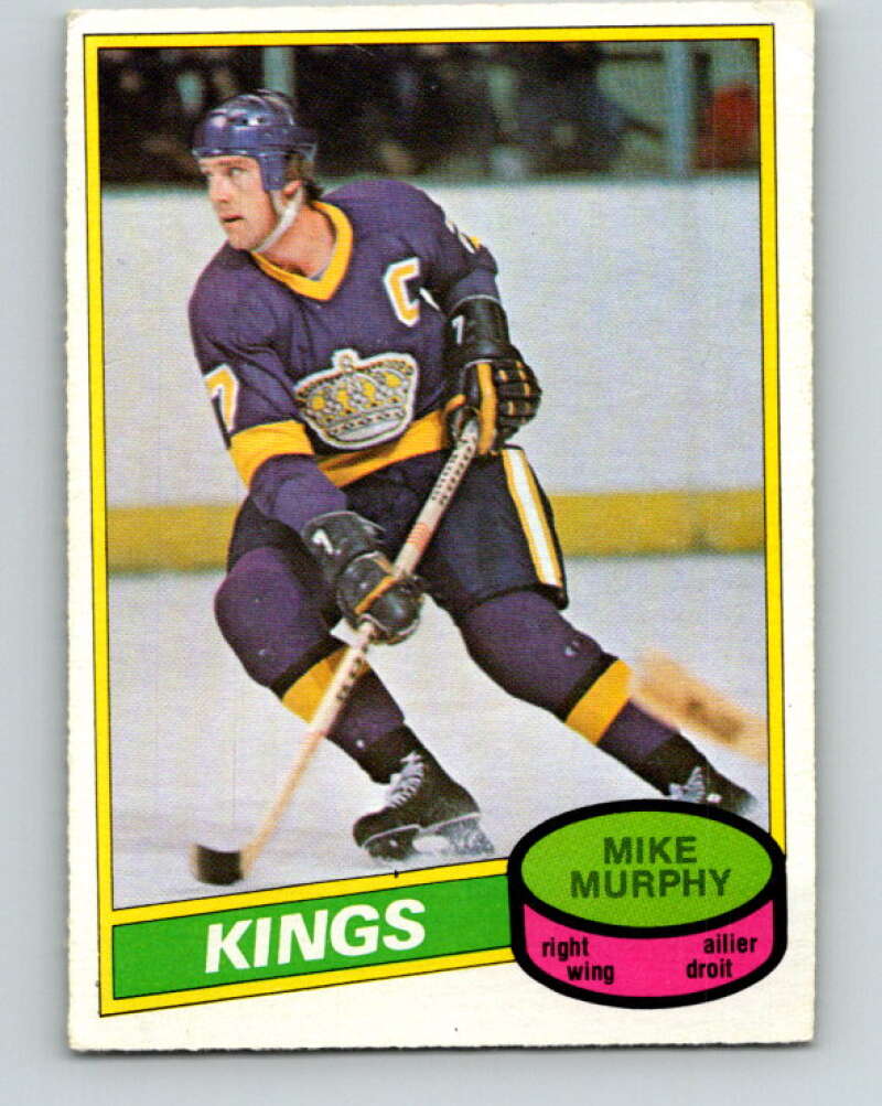 1980-81 O-Pee-Chee #286 Mike Murphy Los Angeles Kings V39974