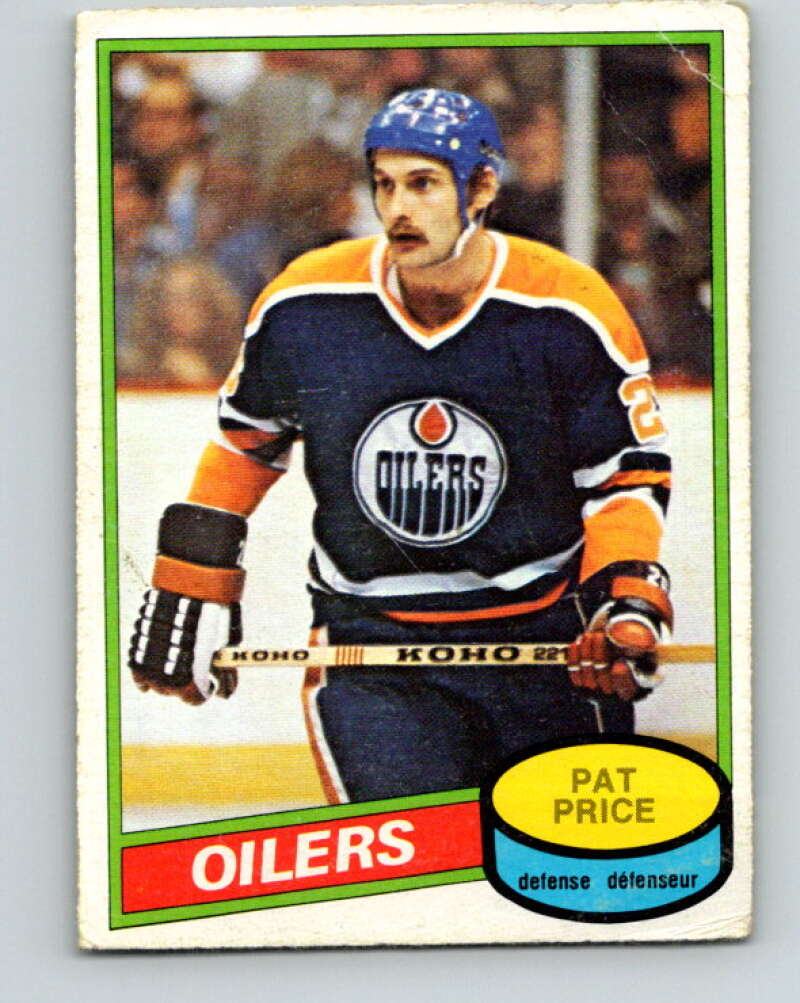 1980-81 O-Pee-Chee #299 Pat Price Edmonton Oilers V40120