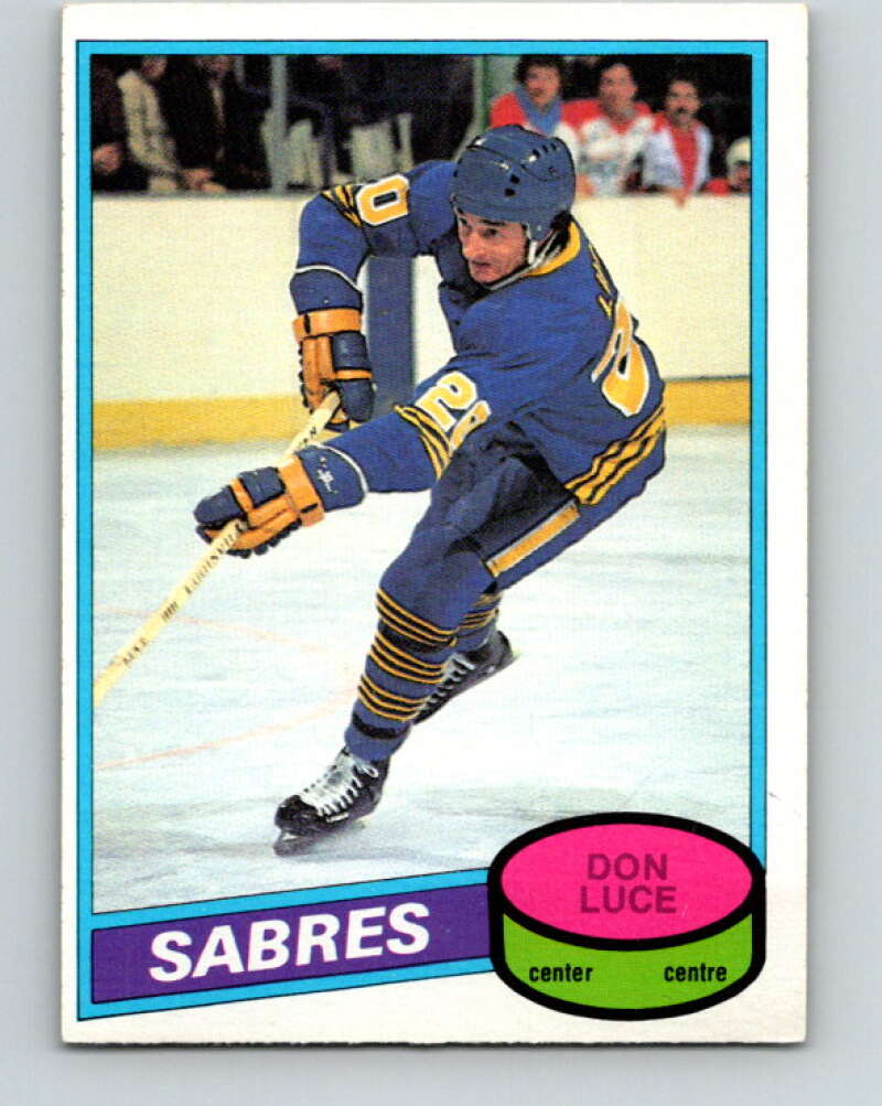 1980-81 O-Pee-Chee #302 Don Luce Buffalo Sabres V40146