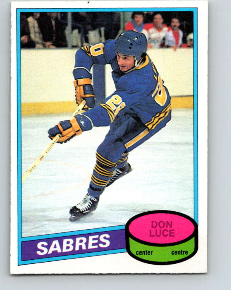 1980-81 O-Pee-Chee #302 Don Luce Buffalo Sabres V40158