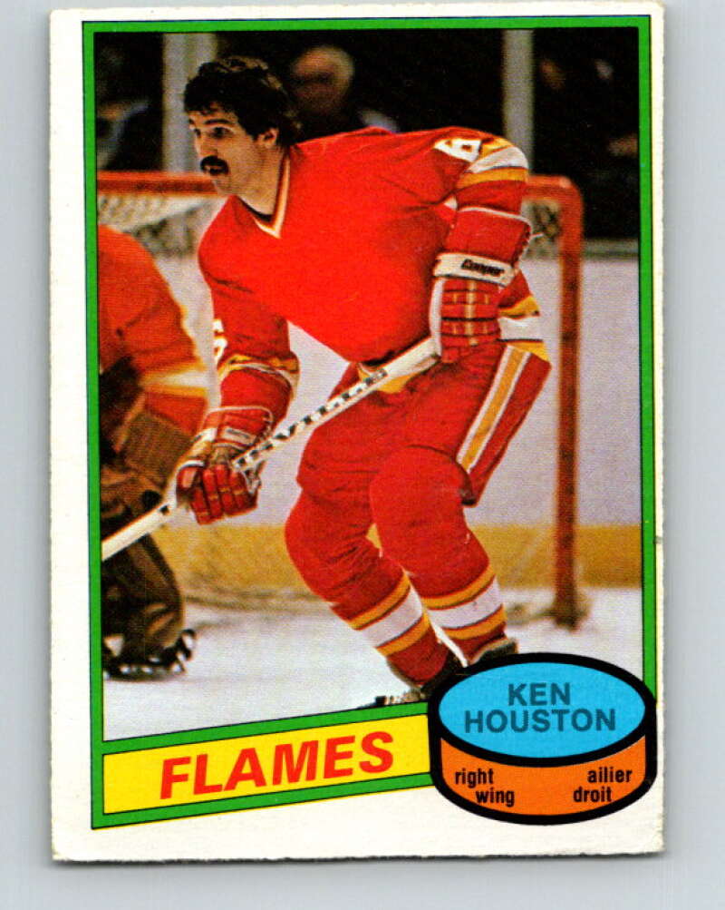 1980-81 O-Pee-Chee #303 Ken Houston Calgary Flames V40169