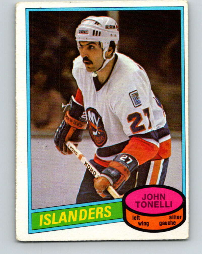 1980-81 O-Pee-Chee #305 John Tonelli New York Islanders V40189