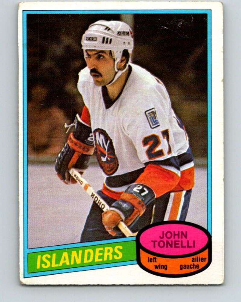 1980-81 O-Pee-Chee #305 John Tonelli New York Islanders V40190