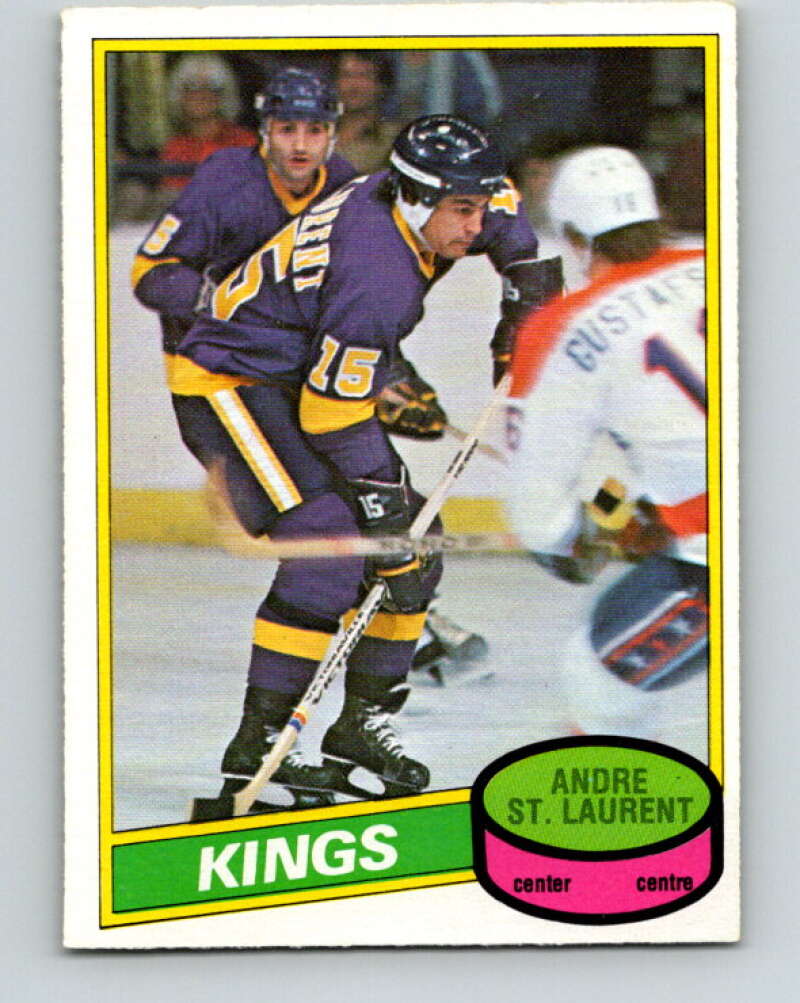 1980-81 O-Pee-Chee #316 Andre St. Laurent Los Angeles Kings V40301