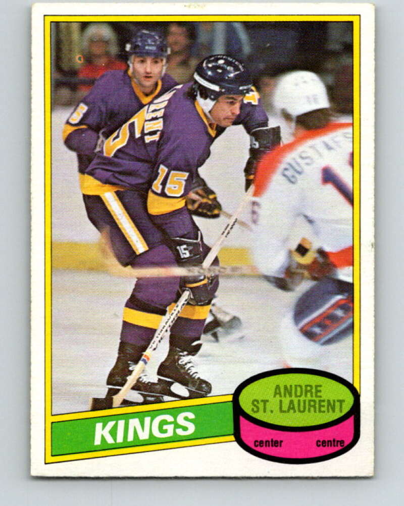1980-81 O-Pee-Chee #316 Andre St. Laurent Los Angeles Kings V40303
