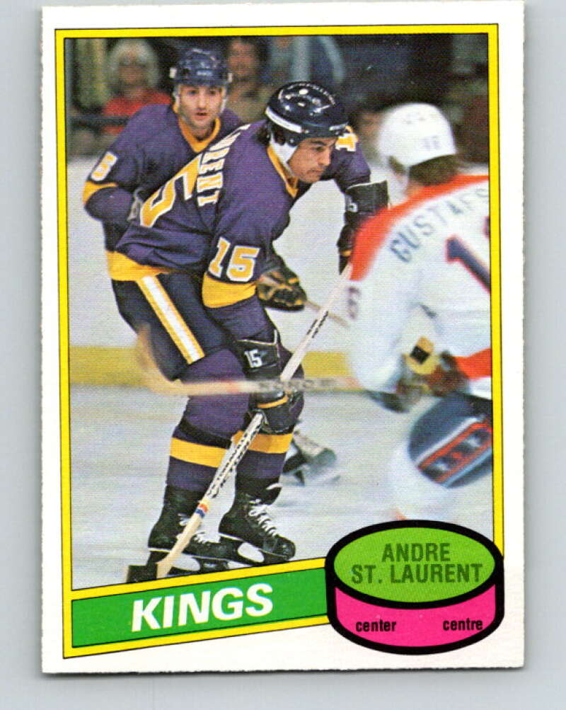 1980-81 O-Pee-Chee #316 Andre St. Laurent Los Angeles Kings V40304