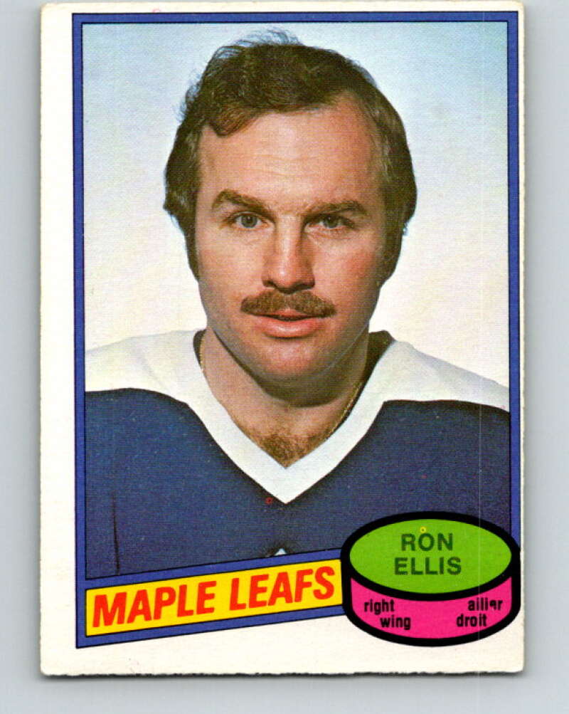 1980-81 O-Pee-Chee #329 Ron Ellis Toronto Maple Leafs V40403