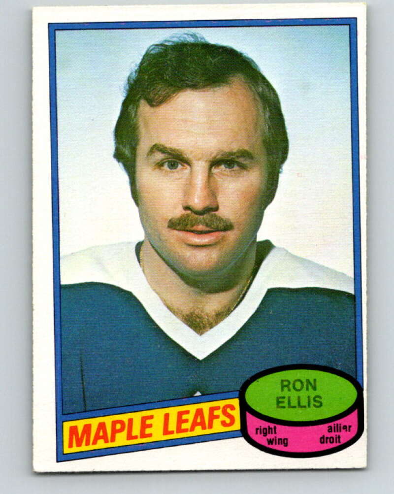1980-81 O-Pee-Chee #329 Ron Ellis Toronto Maple Leafs V40407