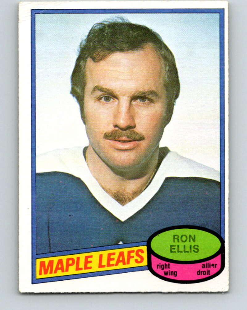 1980-81 O-Pee-Chee #329 Ron Ellis Toronto Maple Leafs V40408