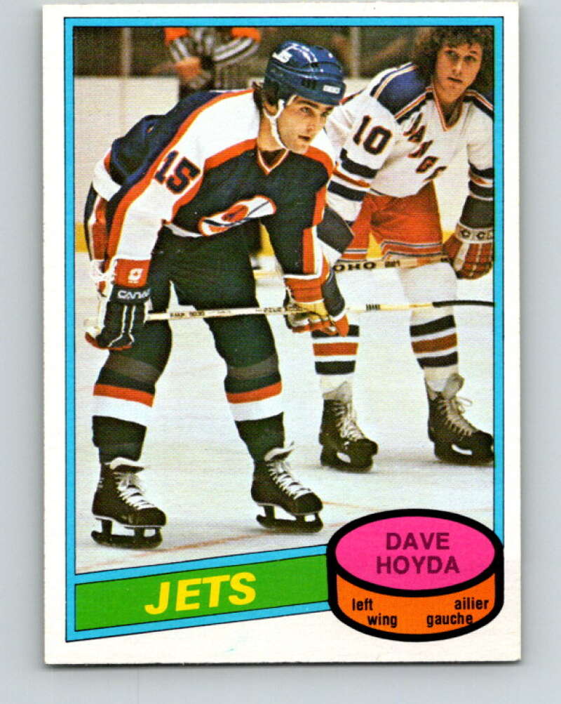 1980-81 O-Pee-Chee #332 Dave Hoyda Winnipeg Jets V40445