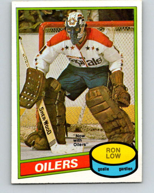 1980-81 O-Pee-Chee #333 Ron Low  Edmonton Oilers  V40453