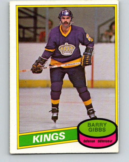 1980-81 O-Pee-Chee #334 Barry Gibbs  Los Angeles Kings  V40465
