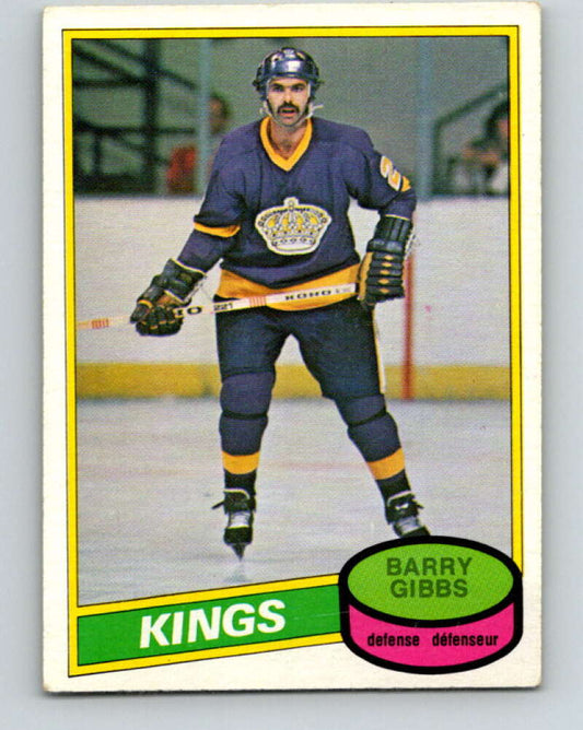 1980-81 O-Pee-Chee #334 Barry Gibbs  Los Angeles Kings  V40468