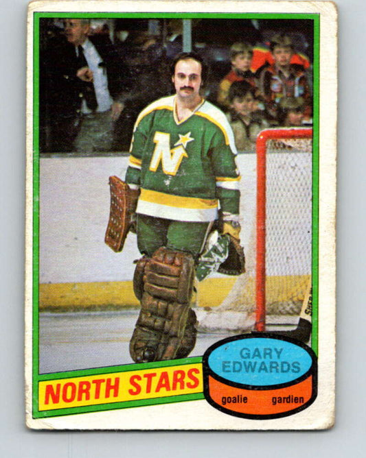 1980-81 O-Pee-Chee #335 Gary Edwards  Minnesota North Stars  V40472