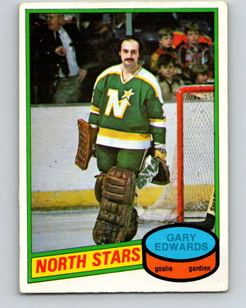 1980-81 O-Pee-Chee #335 Gary Edwards Minnesota North Stars V40473