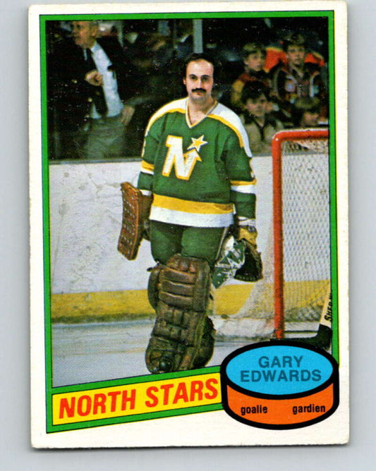 1980-81 O-Pee-Chee #335 Gary Edwards  Minnesota North Stars  V40476