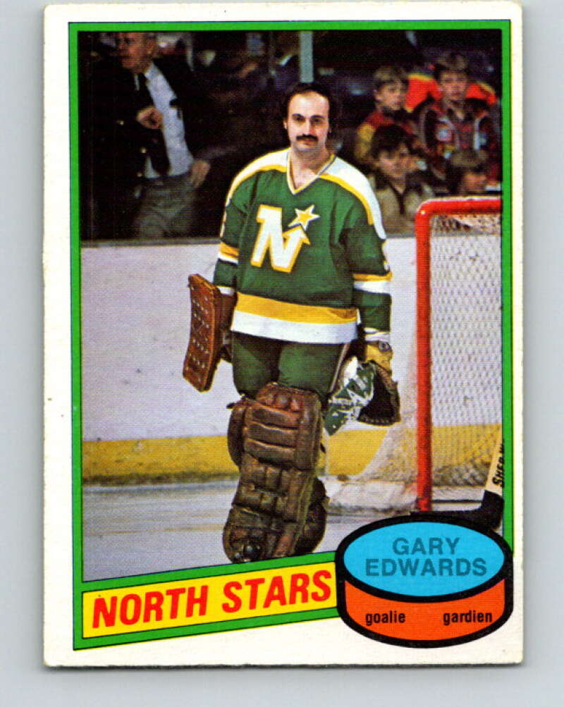 1980-81 O-Pee-Chee #335 Gary Edwards Minnesota North Stars V40478