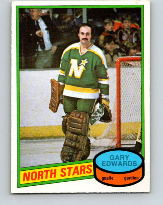 1980-81 O-Pee-Chee #335 Gary Edwards  Minnesota North Stars  V40479