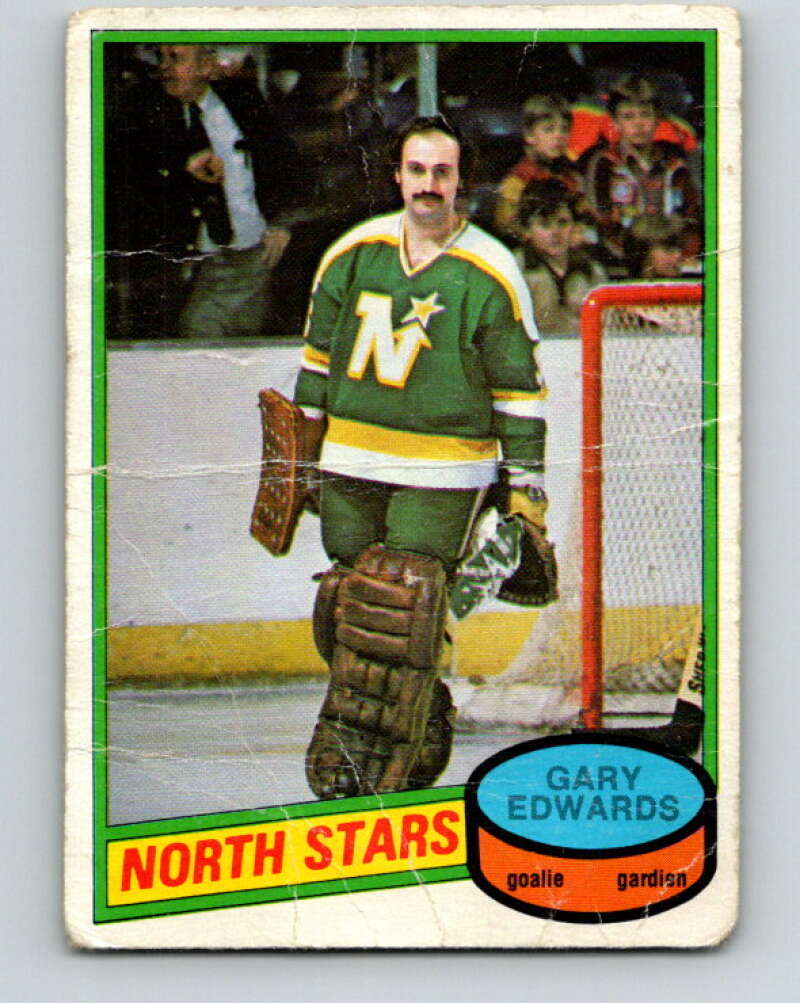 1980-81 O-Pee-Chee #335 Gary Edwards Minnesota North Stars V40480