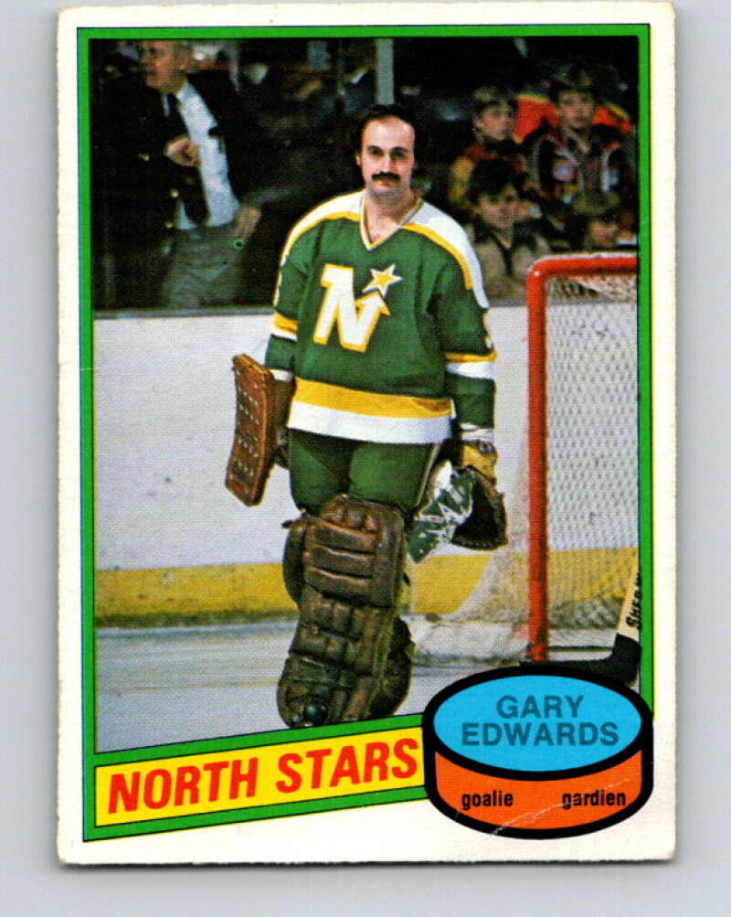 1980-81 O-Pee-Chee #335 Gary Edwards Minnesota North Stars V40481